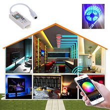 Load image into Gallery viewer, LED Wifi Controller, RGB Led Light Strip Voice Control From Alexa &amp; Google Home, WIFI Wireless Smart Controller With Free App via IOS or Android Smartphone
