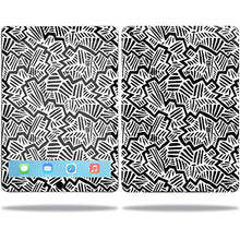 Load image into Gallery viewer, MightySkins Skin Compatible with Apple iPad 5th Gen wrap Cover Sticker Skins Abstract Black
