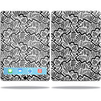 MightySkins Skin Compatible with Apple iPad 5th Gen wrap Cover Sticker Skins Abstract Black