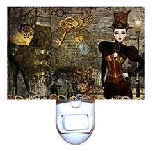 Load image into Gallery viewer, Steampunk Dreams Decorative Night Light
