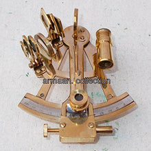 Load image into Gallery viewer, VINTAGE STYLE Sextant Antique Marine Brass Octant Replica Nautical Decor Astrola
