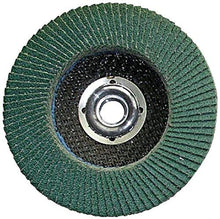 Load image into Gallery viewer, Shark F436Z 4-Inch by 5/8-Inch Zirconia Flap Disc with Type 27, Grit-36
