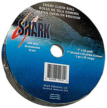 Load image into Gallery viewer, Shark 12999 Industries Shop Roll-1.5&quot; x 50 Yds. 320 Grit-1 Each
