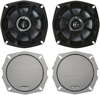 Kicker 875 Power Sport Series Coaxial Speaker - Pair (Black)