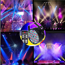 Load image into Gallery viewer, ELEOPTION Disco Lights Bulb Sound Activated 7 Color Changing RGB Magic Rotating Led Party Dance lights Lamp With Remote Control for Christmas DJ Karaoke KTV Wedding Outdoor Holidays (36LEDs)
