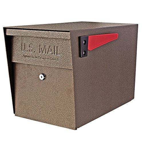 Mail Boss 7108 Security, Bronze Curbside Locking Mailbox
