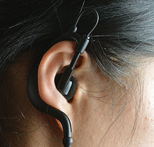 Load image into Gallery viewer, G Shape Soft Ear Hook Earpiece Headset 3.5mm Plug Ear Hook Listen Only Ham Radio Earpiece/Headset HYS TC-617 Receiver/Listen Only Earpiece for 2-Way Motorola Icom Radio Transceivers
