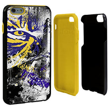 Load image into Gallery viewer, Guard Dog Collegiate Hybrid Case for iPhone 6 Plus / 6s Plus  Paulson Designs  LSU Tigers
