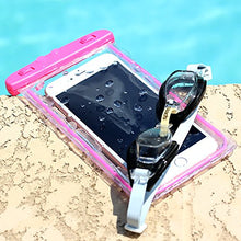 Load image into Gallery viewer, MaximalPower Waterproof Case for Smartphone - Retail Packaging - Pink
