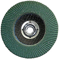 Shark F760Z 7-Inch by 0.875-Inch Zirconia Flap Disc with Type 27, Grit-60