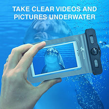 Load image into Gallery viewer, Voxkin Premium Quality Universal Waterproof Case Including Armband ? Compass ? Lanyard - Best Water Proof, Dustproof Bag for iPhone 12 Pro Max, 12 Mini, S21 Ultra, S20, OnePlus 8, Pixel 5
