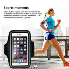Load image into Gallery viewer, iPhone 6 7 Plus(5.5) Armband, HAWEEL Sport Running Exercise Gym Sportband Armband Case with Key Holder Cable Locker Cards Holder for Apple iPhone 7 Plus/6 Plus/6s Plus, Water Resistant Sweat-Proof
