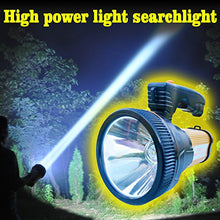 Load image into Gallery viewer, Odear Super Bright Torch Searchlight Handheld Portable LED Spotlight USB Rechargeable Multi-function Flashlight Outdoor Long Shots Lamp
