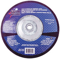 Shark 12761 9-Inch by 0.25-Inch by 5/8-11 Hubbed Koolie Hat Grinding Wheel with Type 28