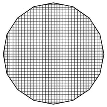 Load image into Gallery viewer, 56in (140cm) Eggcrate Grid for Pro Studio Solutions EZ-Pro Beauty Dish and Softbox Combo - 50 Degree Grid (2x2x1.5 Openings)
