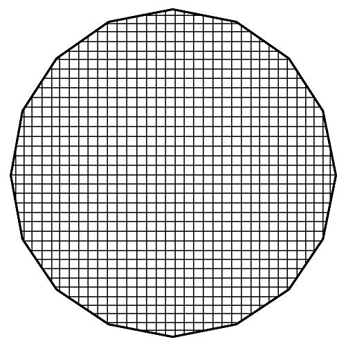 56in (140cm) Eggcrate Grid for Pro Studio Solutions EZ-Pro Beauty Dish and Softbox Combo - 50 Degree Grid (2x2x1.5 Openings)