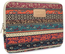 Load image into Gallery viewer, Kinmac New Bohemian Canvas Fabric 13 Inch Laptop Sleeve For Macbook Pro 13 / Macbook Air 13 / Macboo
