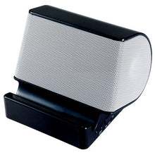 Load image into Gallery viewer, Portable Stereo Speaker with Built-in Stand - Black
