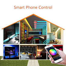Load image into Gallery viewer, Nexlux WiFi Wireless LED Smart Controller Alexa Google Home IFTTT Compatible,Working with Android,iOS System, GRB,BGR, RGB LED Strip Lights DC 12V 24V(No Power Adapter Included)
