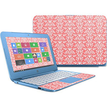 Load image into Gallery viewer, MightySkins Skin Compatible with HP Stream 11&quot; (2017) wrap Cover Sticker Skins Coral Damask
