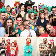 Load image into Gallery viewer, Trimming Shop 31 Piece Set of Moustache on a Stick Photo Booth Props
