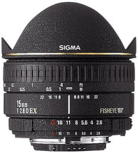 Load image into Gallery viewer, Sigma 15mm F2.8 EX Diagonal Fisheye Lens for Pentax SLR Camera
