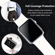 Load image into Gallery viewer, SOOSHOW Apple Watch Screen Protector, All-Around Protective 0.3mm Hd Clear Ultra-Thin TPU Full Cover iWatch Accessories Protective Case for iWatch Series 2/3, Edition, Sport - 2 Pack (Clear, 38mm)

