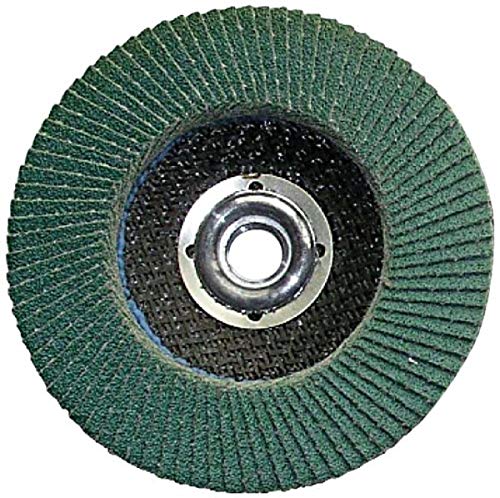 Shark 13138 4-Inch by 0.875-Inch Zirconia Flap Disc, Grit-60
