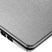 Load image into Gallery viewer, Skinomi Brushed Aluminum Full Body Skin Compatible with Dell Inspiron 15 3000 (Series 2017)(Full Coverage) TechSkin Anti-Bubble Film
