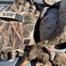 Load image into Gallery viewer, Glacier Glove Pro Waterfowler Gloves - Small - Shadowgrass Blades
