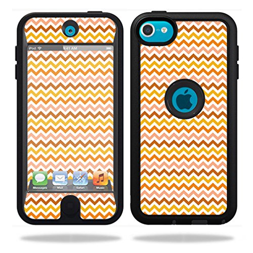 MightySkins Skin Compatible with OtterBox Defender Apple iPod Touch 5G 5th Generation Case wrap Sticker Skins Harvest Chevron