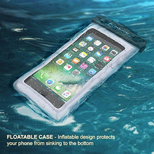 Load image into Gallery viewer, Waterproof Phone Pouch, PunkBag Universal Floating Dry Case Bag for Most Cell Phones incl. iPhone 8 Plus &amp; Samsung Galaxy S9 | Perfect for Keeping Your Cellphone &amp; Valuables Dry and Safe [White]

