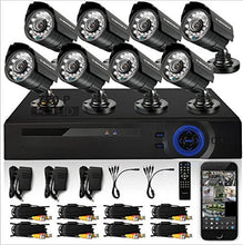 Load image into Gallery viewer, GOWE HD 8CH CCTV System 1080P DVR 8PCS 720P 1200TVL IR Outdoor Video Surveillance Security Camera System 8 channel CCTV Kit
