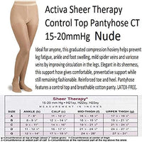 Activa Support Hosiery Pantyhose 15-20 mmHg - Nude B H2102 - H2102