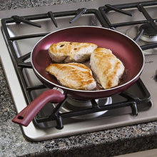Load image into Gallery viewer, Ecolution Evolve Heavy-Gauge Aluminum with a Soft Silicone Handle  Dishwasher Safe Non-Stick Fry Pan, Crimson Red - 11&quot; Diameter
