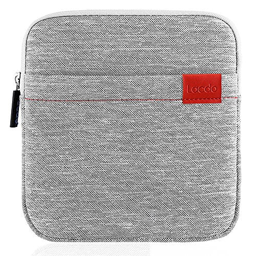 Lacdo Waterproof External USB CD DVD Writer Blu-Ray Protective Storage Carrying Case Bag Compatible Apple MD564ZM/A SuperDrive,Magic Trackpad, Samsung/LG/Dell/ASUS/External DVD Drives, Gary