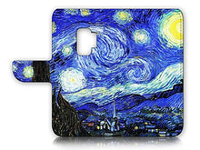 Load image into Gallery viewer, (for Samsung Galaxy S9) Flip Wallet Case Cover &amp; Screen Protector Bundle - A0066 The Starry Night Van Gogh
