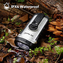 Load image into Gallery viewer, Thor Fire Solar Flashlight Hand Crank Solar Powered Rechargeable Flashlight Ipx6 Waterproof Led Emerg
