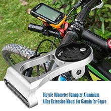 Load image into Gallery viewer, VGEBY Bicycle Computer Mount, Aluminium Alloy Extension Mount Holder Out Front Bike Mount Handlebar Stem Computer Mount (Titanium) Bicycle and Spare Supplies
