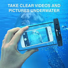 Load image into Gallery viewer, [ Premium Quality ] Universal Waterproof Phone Holder with ARM Band &amp; Lanyard - Best Grade Water Proof, Dustproof, Snowproof Case for iPhone 12 Pro Max, 12 Mini, S21 Ultra, S20, OnePlus 8, Pixel 5
