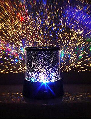 Holloween and Christmas Decor Light Creative LED Dazzle Colour of The Second Generation Star Projector Romantic Gift, Multi Color-1
