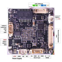 Load image into Gallery viewer, Quanmin H.265 4MP IP Camera Module PCB Board HD 1080P 1/3&quot; CMOS OV4689+HI3516D with Motorized Lens Auto-Zoom Iris Motorized 2.8-12mm Lens Support Onvif CMS P2P View
