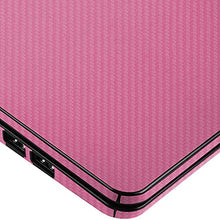 Load image into Gallery viewer, Skinomi Pink Carbon Fiber Full Body Skin Compatible with Dell Inspiron 15 3000 (Series 2017)(Full Coverage) TechSkin Anti-Bubble Film
