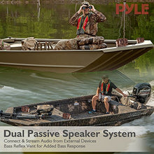 Load image into Gallery viewer, Dual Waterproof Outdoor Speaker System - 3.5 Inch Pair 3-Way Weatherproof Wall/Ceiling Mounted Camo Style Mini Dual Speakers w/Heavy Duty Grill, Universal Mount, Patio, Indoor Use - Pyle PLMR24DK
