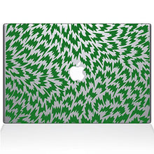 Load image into Gallery viewer, The Decal Guru 2049-MAC-15X-LG Houndstooth Pattern Decal Vinyl Sticker, Green, 15&quot; MacBook Pro (2016 &amp; Newer)
