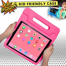 Load image into Gallery viewer, Cooper Dynamo [Rugged Kids Case] Protective Case for iPad Pro 12.9 1st 2nd Generation 2015 2017 | Child Proof Cover with Stand, Large Handle (Pink)
