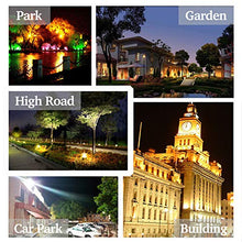Load image into Gallery viewer, WEDO 100W RGB LED Flood Light IP66 Waterproof 16 Colors Change 4 Modes with IR Remote Control Wall Wash Light Security Light with US Plug for Outdoor Garden Landscape Yard Car Park

