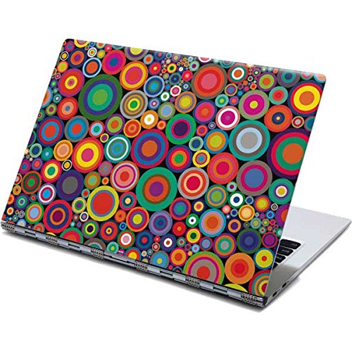 Skinit Decal Laptop Skin Compatible with Yoga 910 2-in-1 14in Touch-Screen - Officially Licensed Originally Designed Psychedelic Circles Design