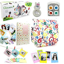 Load image into Gallery viewer, CLOVER 7 in 1 Accessory Bundles Set for Fujifilm Instax Mini 8 Instant Camera (Numbers Case Bag/Album/Colorful Filter/Rabbit Close-Up Lens/Wall Hanging Frame/Photo Frame/Sticker Borders)
