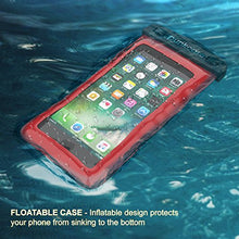 Load image into Gallery viewer, Waterproof Phone Pouch, PunkBag Universal Floating Dry Case Bag for Most Cell Phones incl. iPhone 8 Plus &amp; Samsung Galaxy S9 | Perfect for Keeping Your Cellphone &amp; Valuables Dry and Safe [red]
